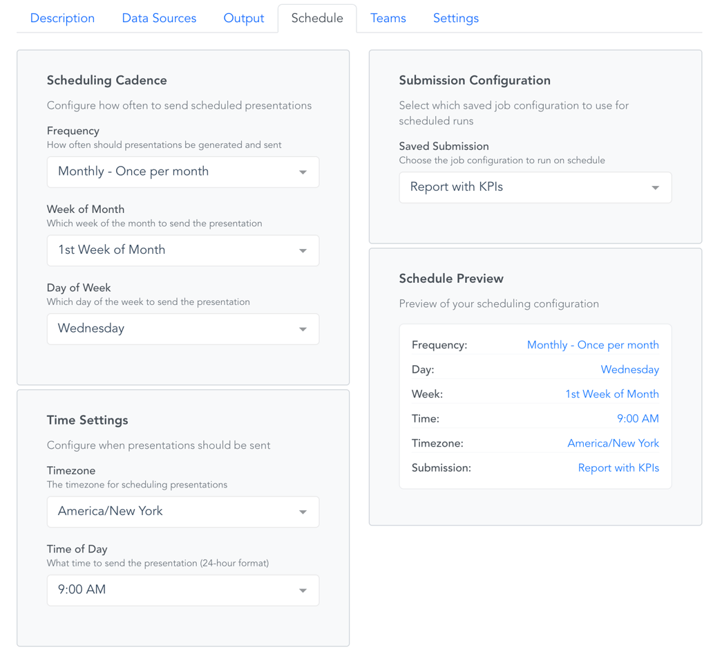 Project Settings